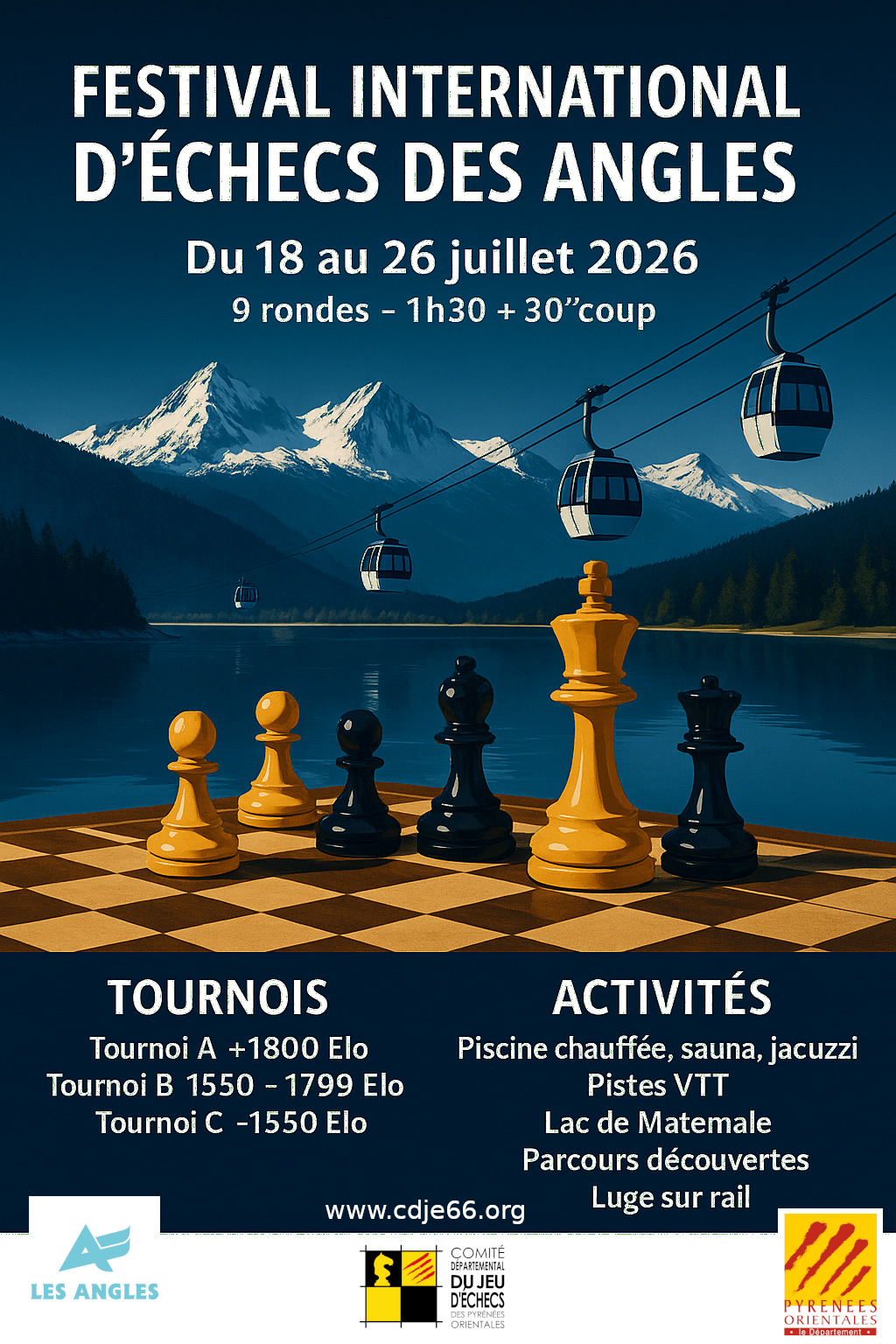 Festival International d'échecs des Angles 2026