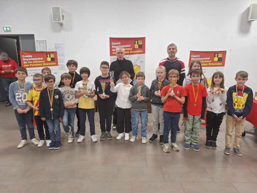 Chpt 66 jeunes 2025 Podium U10