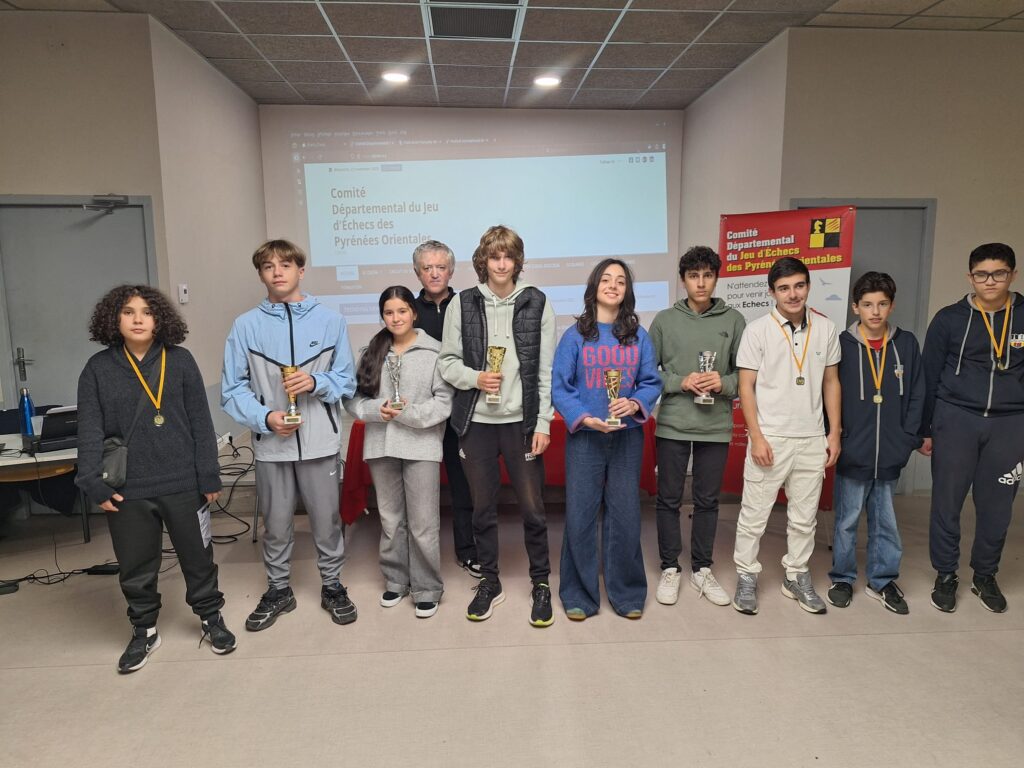 Chpt66 jeunes 2025 Podium U16