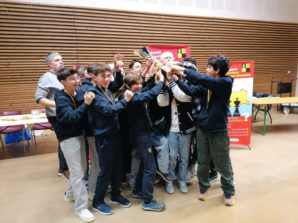 Le collège Saint Louis de Gonzague Champion des Pyrénées Orientales 2026