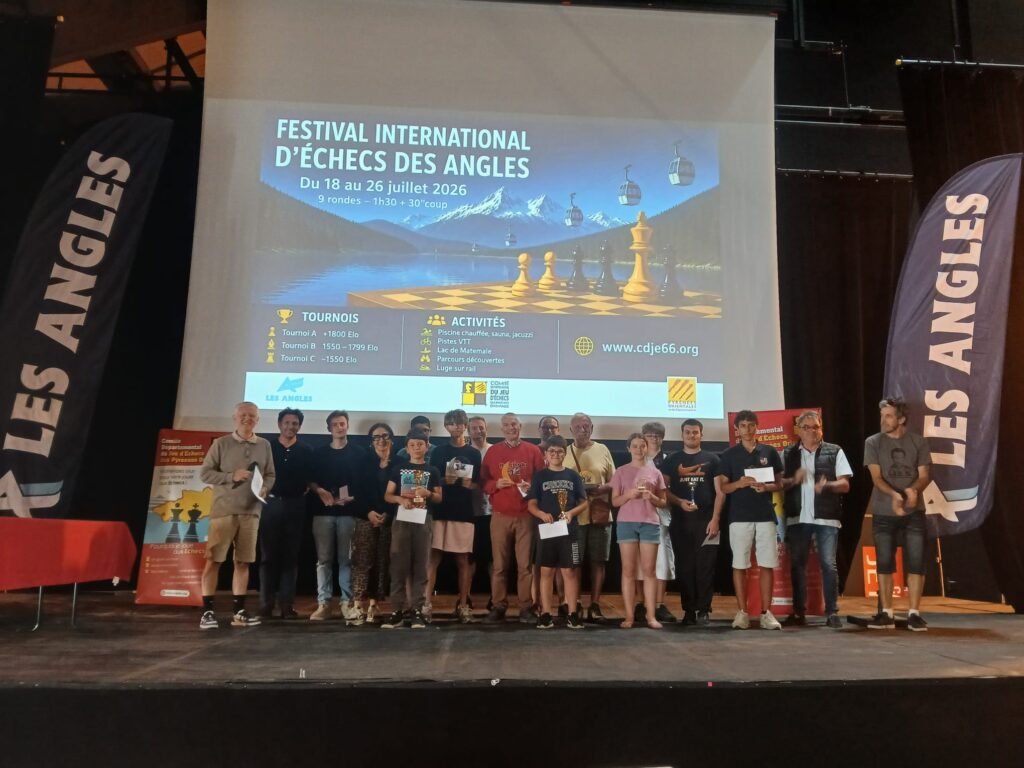 Les Angles 2026, La remise des prix le 26 Juillet