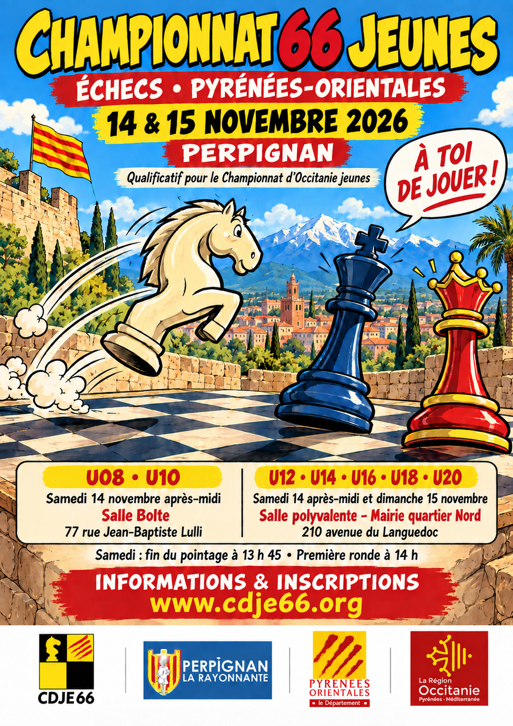 Championnats jeunes 66 2026